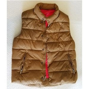 Gap Men's Primaloft Vest Brown L